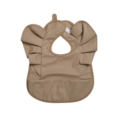 Babete Impermeável com Folhos – Elegância e Proteção à Hora da Papa