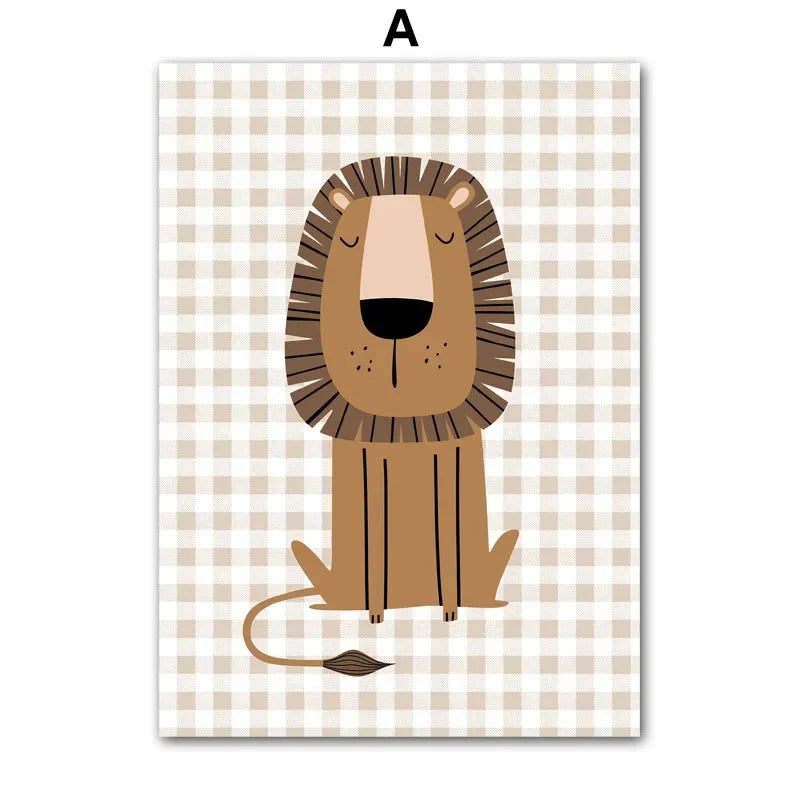 Ilustrações - Animais Safari