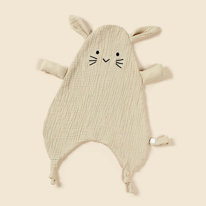 Doudou de Algodão com Prende-Chupetas