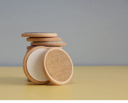 Jogo sensorial tátil Montessori – Placas de emparelhamento e treino de memória