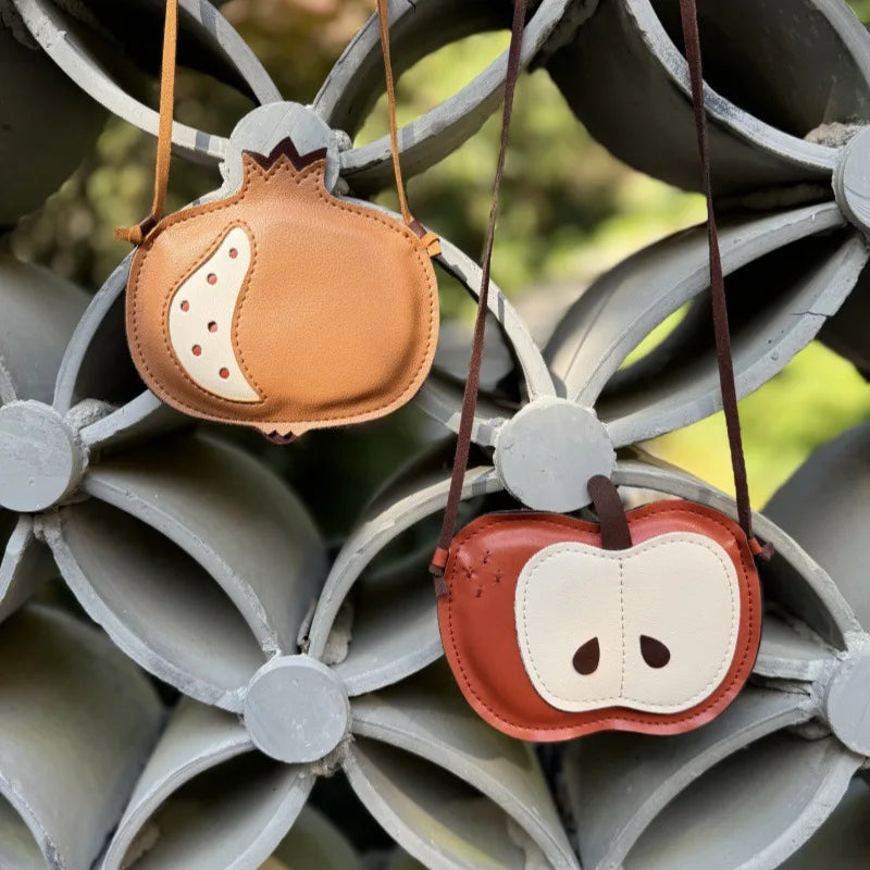 Mini bolsas FRUIT – maçã e romã