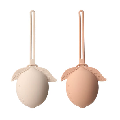 Caixa de Chupeta em Silicone -  Limão
