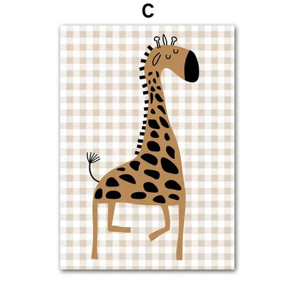 Ilustrações - Animais Safari