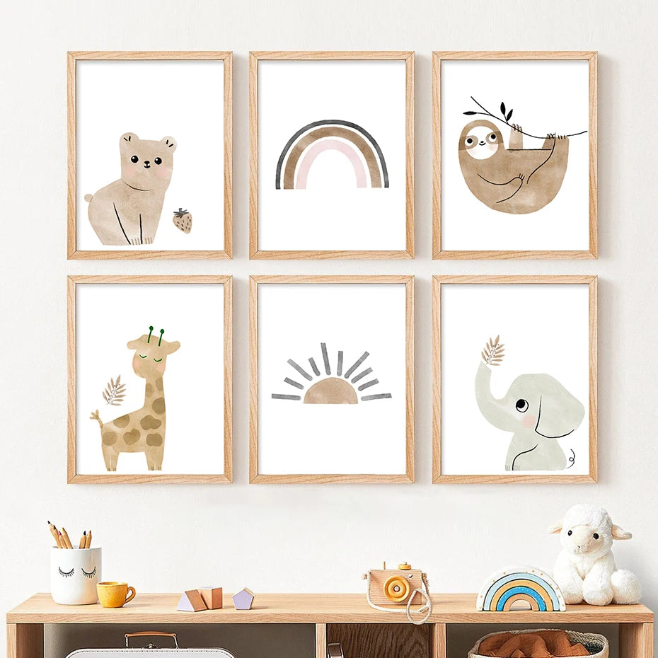 Ilustrações - Animais da Selva