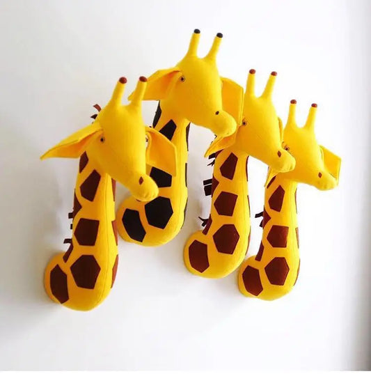 Girafa decorativa de parede