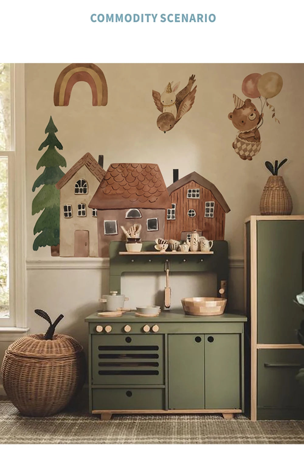 Stickers - Aldeia mágica