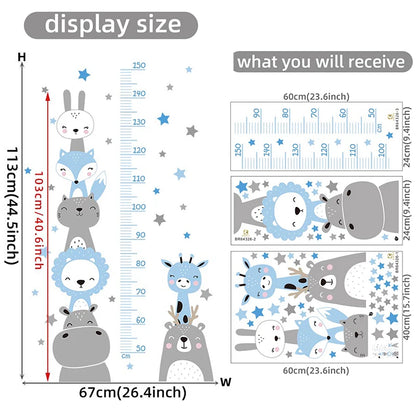 Stickers - Régua Animais