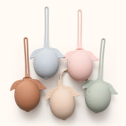 Caixa de Chupeta em Silicone -  Limão