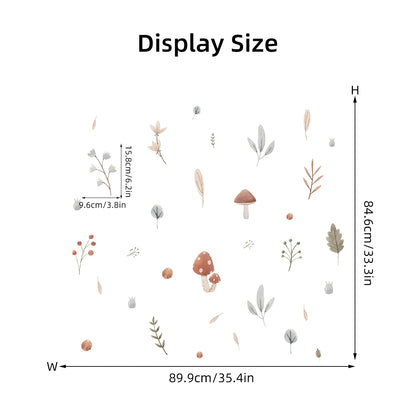 Stickers decorativos - Mushrooms