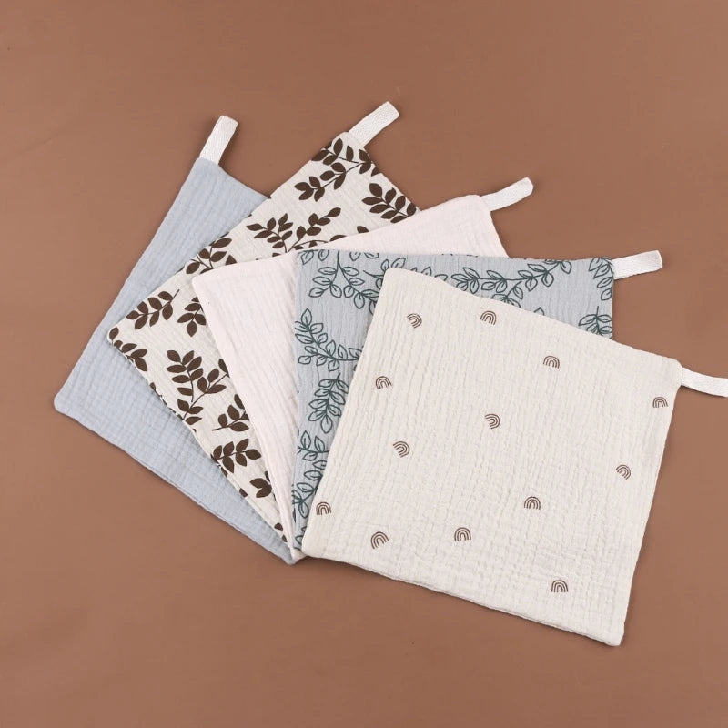 Conjunto de Musselinas em Algodão – 5 Unidades