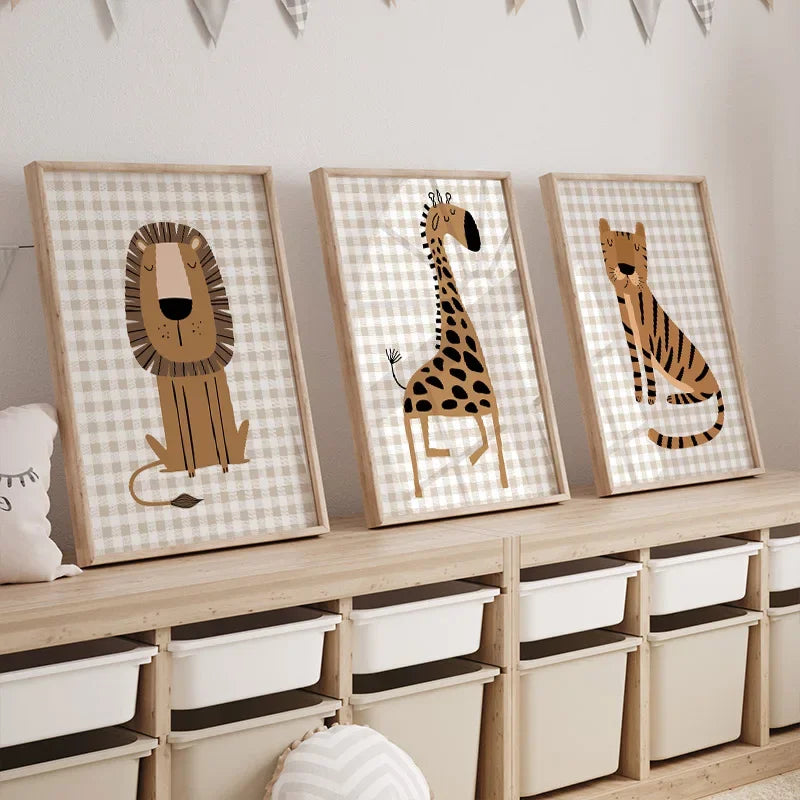 Ilustrações - Animais Safari