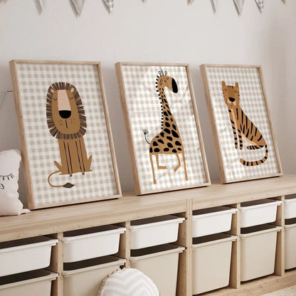 Ilustrações - Animais Safari