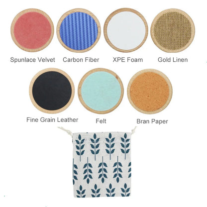 Jogo sensorial tátil Montessori – Placas de emparelhamento e treino de memória