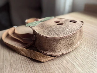 Mochila infantil em forma de abóbora e pêra – Estilo e doçura às costas