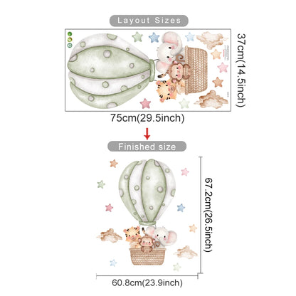 Stickers - Balão de ar quente