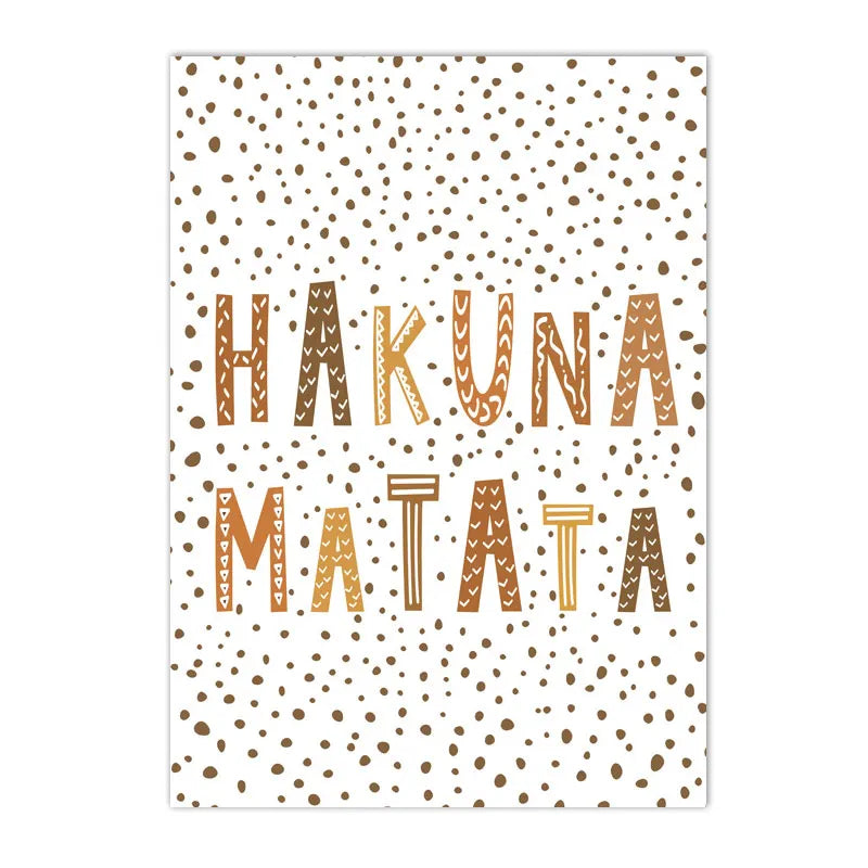 Ilustrações - HAKUNA MATATA