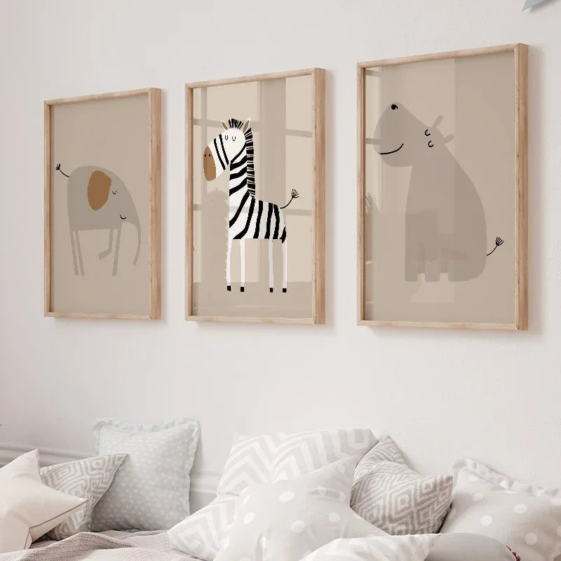 Ilustrações - Animais Safari