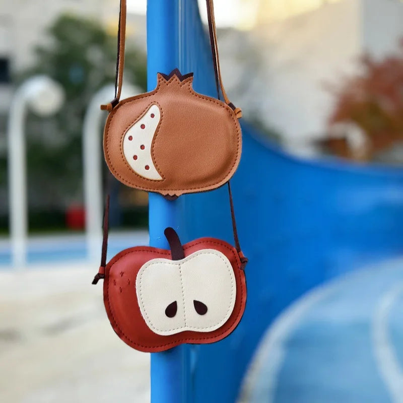 Mini bolsas FRUIT – maçã e romã