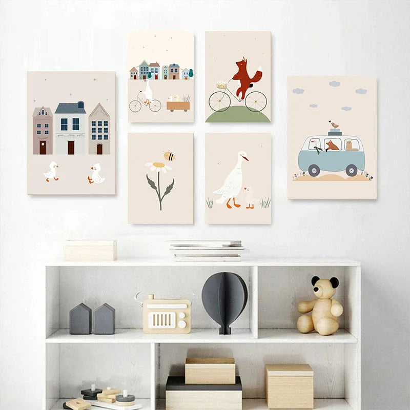 Ilustrações - A Raposa Alice