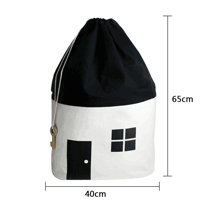 Saco de Armazenamento Infantil – Home is Black and white