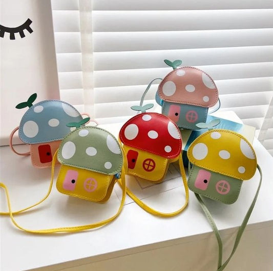 Bolsa infantil cogumelo