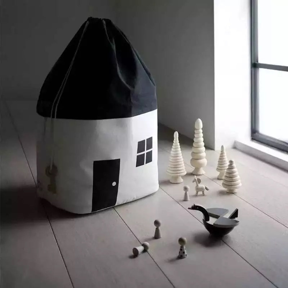 Saco de Armazenamento Infantil – Home is Black and white